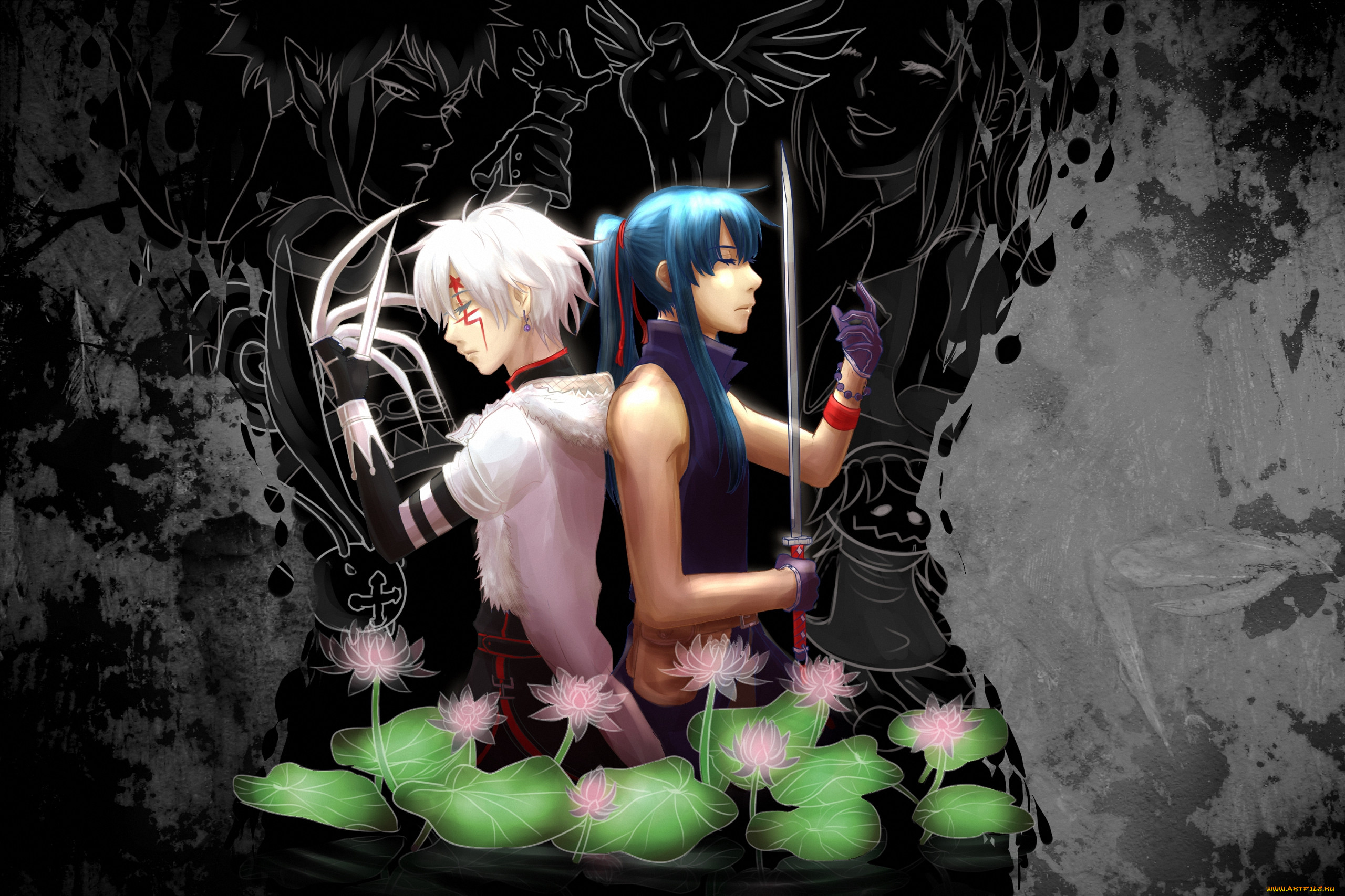 ,  gray-man, , kanda, , , , , walker, allen
